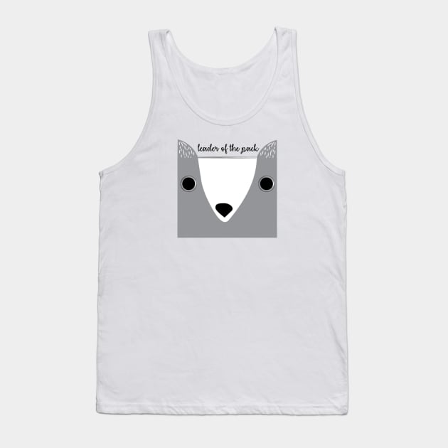 Leader of the Pack Tank Top by Mint Cloud Art Studio